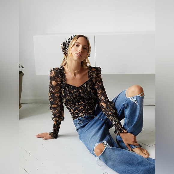 Free People Brunch Date Bodysuit - Picture 2 of 6